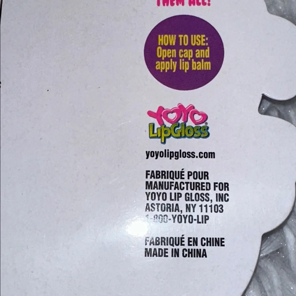 Color‎ changing lip balm Bubblegum Flavor Moodies Yoyo